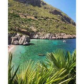 repost from @_discoveringsicily_ 19.07.2020_⭐ Good morning into the beauty 💙🌍 Riserva dello Zingaro📸 Thanks to @cris.verydear 🙏_---------------------------------------------------------------------------#discoveringsicily #insicilywetrust #sicilia #sicily #siciliabedda #mediterraneo #italy #italia #madeinsicily #scialamu #choosesicily #sceglilasicilia #siciliadoc #realtànonvirtuale #somewhereinsicily #framesofitaly #frameofsicily #sicilianscape #siciliancolorpalette #shapeofsicily #glimpseofsicily #discoverymode #zingaro #riservadellozingaro #goodmorning #buongiorno #sea #mare #vitaminsea